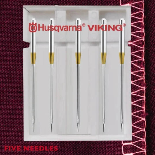 Husqvarna Viking Overlock 80/12 Needles 5pk