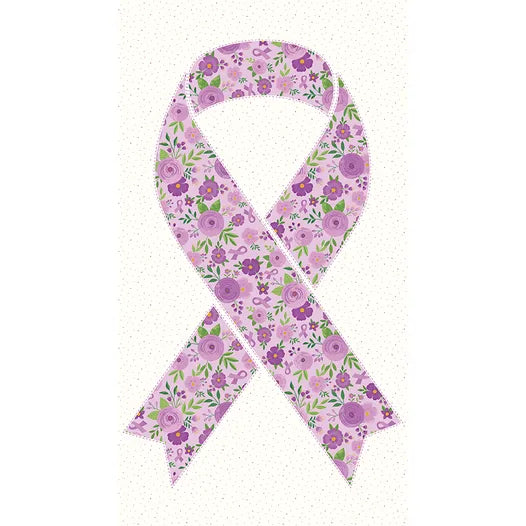 Strength in Lavender Quilt Panel
