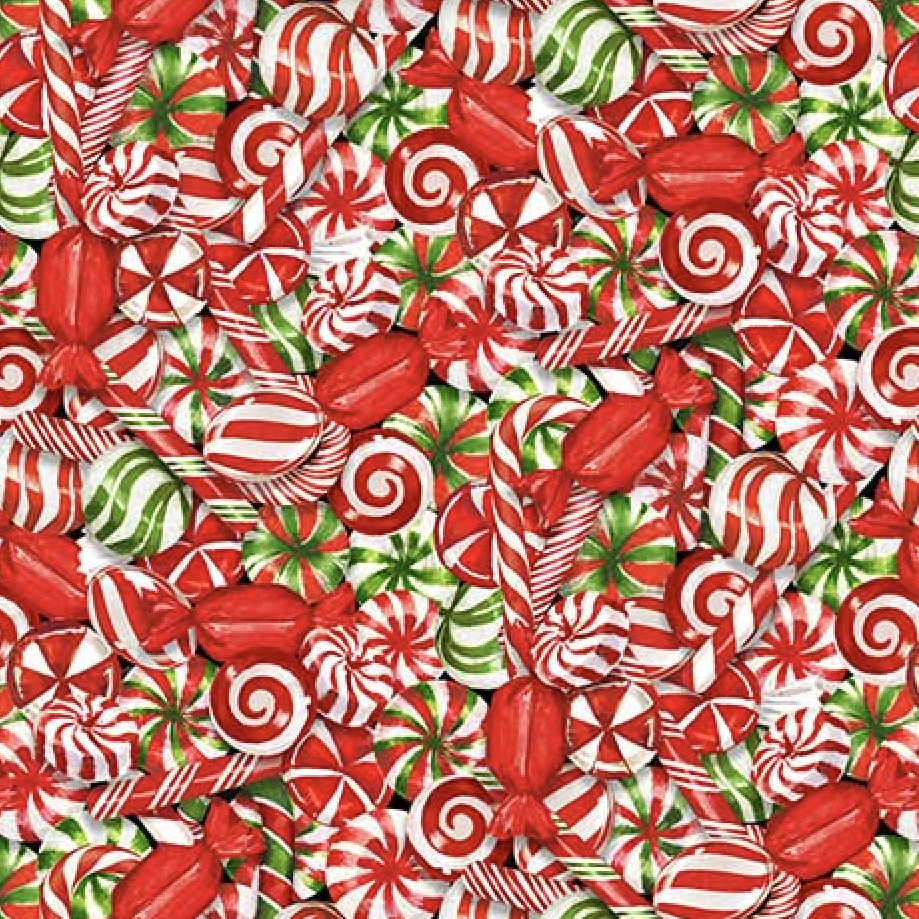 Peppermint & Red Tissue Paper