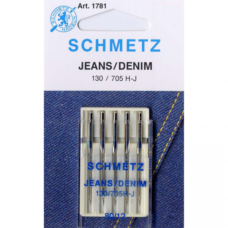 Schmetz 1781 Jeans/Denim Machine Needles Size 80/12