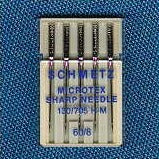 Schmetz 1732 Microtex (Sharp) Machine Needles Size 60/8