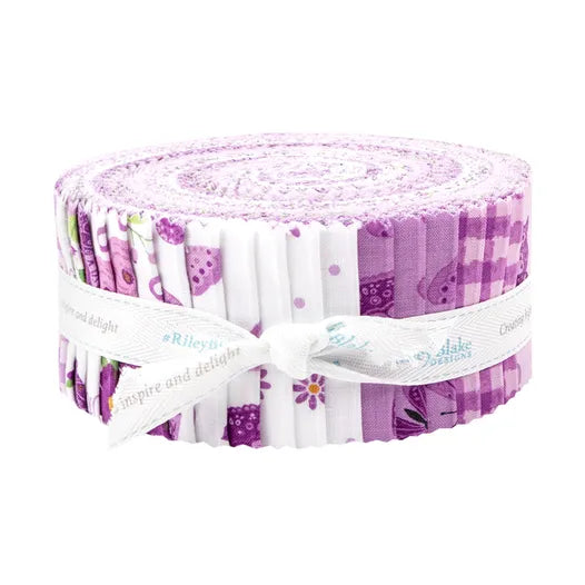 Strength in Lavender 2.5" Strips 40pcs Jelly Roll