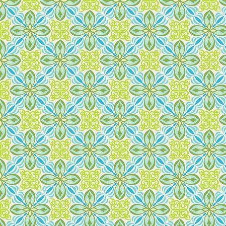 Enchanted Small Tile Avocado Yardage