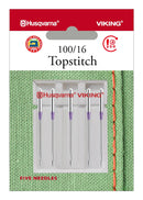 Husqvarna Viking Topstitch 100/16 Needles 5pk