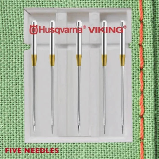 Husqvarna Viking Topstitch 80/12 Needles 5pk