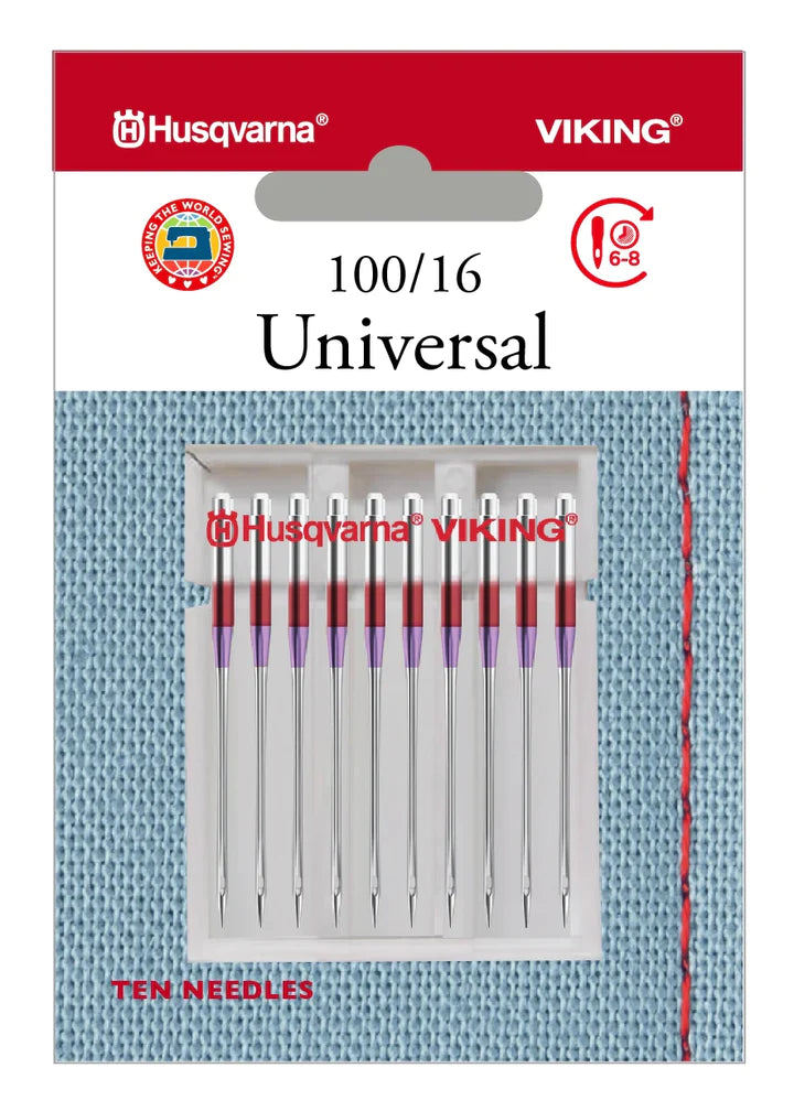 Husqvarna Viking Universal 100/16 Needles 10pk