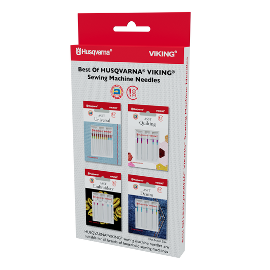 Husqvarna Viking Best of Machine Needles 4pk